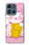 S3025 Pink Maneki Neko Lucky Cat Hülle Schutzhülle Taschen für Motorola Moto G (2026), G Play (2026)