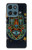 S3175 Hamsa Hand Mosaics Hülle Schutzhülle Taschen für Motorola Moto G (2026), G Play (2026)