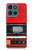 S3204 Red Cassette Recorder Graphic Hülle Schutzhülle Taschen für Motorola Moto G (2026), G Play (2026)