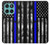 S3244 Thin Blue Line USA Hülle Schutzhülle Taschen für Motorola Moto G (2026), G Play (2026)