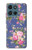 S3265 Vintage Flower Pattern Hülle Schutzhülle Taschen für Motorola Moto G (2026), G Play (2026)