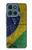 S3297 Brazil Flag Vintage Football Graphic Hülle Schutzhülle Taschen für Motorola Moto G (2026), G Play (2026)