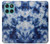 S3439 Fabric Indigo Tie Dye Hülle Schutzhülle Taschen für Motorola Moto G (2026), G Play (2026)