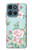 S3494 Vintage Rose Polka Dot Hülle Schutzhülle Taschen für Motorola Moto G (2026), G Play (2026)