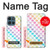 S3499 Colorful Heart Pattern Hülle Schutzhülle Taschen für Motorola Moto G (2026), G Play (2026)