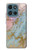 S3717 Rose Gold Blue Pastel Marble Graphic Printed Hülle Schutzhülle Taschen für Motorola Moto G (2026), G Play (2026)