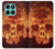 S3881 Fire Skull Hülle Schutzhülle Taschen für Motorola Moto G (2026), G Play (2026)