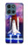 S3913 Colorful Nebula Space Shuttle Hülle Schutzhülle Taschen für Motorola Moto G (2026), G Play (2026)