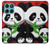 S3929 Cute Panda Eating Bamboo Hülle Schutzhülle Taschen für Motorola Moto G (2026), G Play (2026)