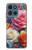 S3975 Colorful Roses Painting Hülle Schutzhülle Taschen für Motorola Moto G (2026), G Play (2026)