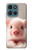 S3979 Cute Baby Pig Hülle Schutzhülle Taschen für Motorola Moto G (2026), G Play (2026)