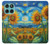S4019 Sunflower Van Gogh Style Hülle Schutzhülle Taschen für Motorola Moto G (2026), G Play (2026)