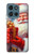 S4029 Xmas Smiling Santa Claus Gift Box Hülle Schutzhülle Taschen für Motorola Moto G (2026), G Play (2026)