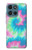 S4033 Pastel Color Tie Dye Hülle Schutzhülle Taschen für Motorola Moto G (2026), G Play (2026)