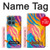 S4037 Colorful Zebra Pattern Hülle Schutzhülle Taschen für Motorola Moto G (2026), G Play (2026)