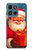 S4046 Happy Santa Hülle Schutzhülle Taschen für Motorola Moto G (2026), G Play (2026)