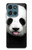 S4049 Cute Panda Stick Out Tongue Hülle Schutzhülle Taschen für Motorola Moto G (2026), G Play (2026)