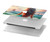 S4006 Oil Painting Mermaid Hülle Schutzhülle Taschen für MacBook Air 13″ (2022,2025) - A2681, A3113, A3240
