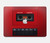 S4073 Vintage Red Cassette Player Graphic Hülle Schutzhülle Taschen für MacBook Air 13″ - A1369, A1466