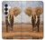 S0310 African Elephant Hülle Schutzhülle Taschen für Samsung Galaxy S26