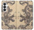 S0318 Antique Dragon Hülle Schutzhülle Taschen für Samsung Galaxy S26
