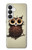 S0360 Coffee Owl Hülle Schutzhülle Taschen für Samsung Galaxy S26