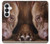 S0519 PitBull Face Hülle Schutzhülle Taschen für Samsung Galaxy S26