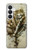 S0550 Skull Card Poker Hülle Schutzhülle Taschen für Samsung Galaxy S26