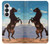 S0934 Wild Black Horse Hülle Schutzhülle Taschen für Samsung Galaxy S26