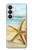 S1117 Starfish on the Beach Hülle Schutzhülle Taschen für Samsung Galaxy S26