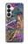 S1240 Bali Painting Hülle Schutzhülle Taschen für Samsung Galaxy S26