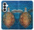 S1249 Blue Sea Turtle Hülle Schutzhülle Taschen für Samsung Galaxy S26