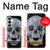 S1286 Diamond Skull Hülle Schutzhülle Taschen für Samsung Galaxy S26