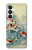 S1654 Koi Carp Fish Art Painting Hülle Schutzhülle Taschen für Samsung Galaxy S26