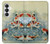 S1654 Koi Carp Fish Art Painting Hülle Schutzhülle Taschen für Samsung Galaxy S26