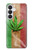 S2109 Smoke Reggae Rasta Flag Hülle Schutzhülle Taschen für Samsung Galaxy S26
