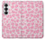 S2213 Pink Leopard Pattern Hülle Schutzhülle Taschen für Samsung Galaxy S26