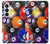 S2238 Billiard Pool Ball Hülle Schutzhülle Taschen für Samsung Galaxy S26