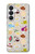 S2321 Food and Drink Seamless Hülle Schutzhülle Taschen für Samsung Galaxy S26