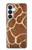 S2326 Giraffe Skin Hülle Schutzhülle Taschen für Samsung Galaxy S26