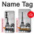 S2350 Old Paris Eiffel Tower Hülle Schutzhülle Taschen für Samsung Galaxy S26