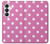 S2358 Pink Polka Dots Hülle Schutzhülle Taschen für Samsung Galaxy S26