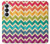 S2362 Rainbow Colorful Shavron Zig Zag Pattern Hülle Schutzhülle Taschen für Samsung Galaxy S26