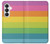 S2363 Rainbow Pattern Hülle Schutzhülle Taschen für Samsung Galaxy S26