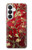 S2414 Red Blossoming Almond Tree Van Gogh Hülle Schutzhülle Taschen für Samsung Galaxy S26