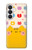 S2442 Cute Cat Cartoon Funny Hülle Schutzhülle Taschen für Samsung Galaxy S26