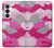 S2525 Pink Camo Camouflage Hülle Schutzhülle Taschen für Samsung Galaxy S26