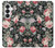 S2727 Vintage Rose Pattern Hülle Schutzhülle Taschen für Samsung Galaxy S26
