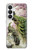 S2773 Peacock Chinese Brush Painting Hülle Schutzhülle Taschen für Samsung Galaxy S26