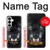 S2823 Black Wolf Blue Eyes Face Hülle Schutzhülle Taschen für Samsung Galaxy S26